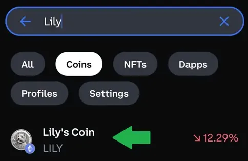 lily coinbase wallet guide search lilys coin