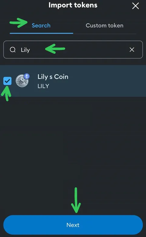 3 lily metamask wallet guide import lily