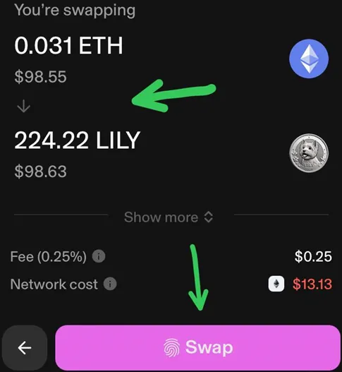 6 lily uniswap wallet guide swap review